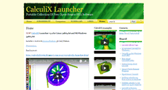 Desktop Screenshot of calculixforwin.com