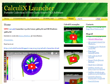 Tablet Screenshot of calculixforwin.com